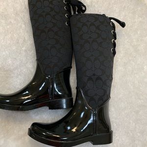 COACH “ Best Rain Boots 👢 ever!!!!